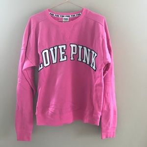 Victoria Secret Pink Sweatshirt Size Small